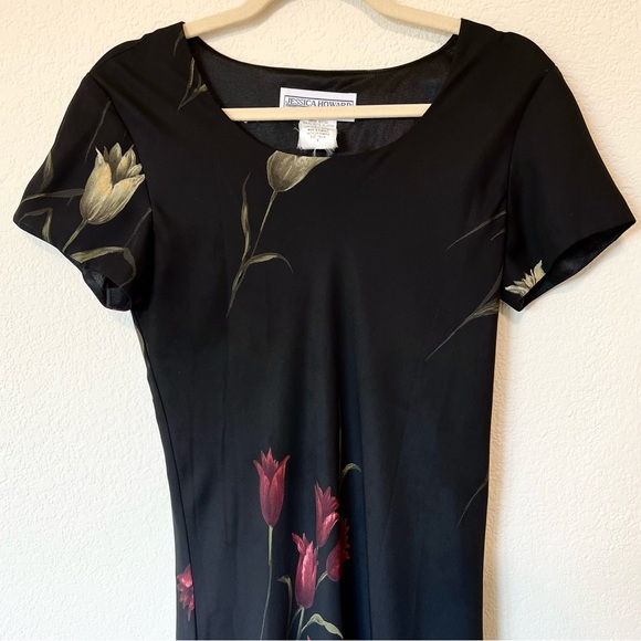 Vintage 90s Y2K floral tulip maxi dress - Picture 3 of 5